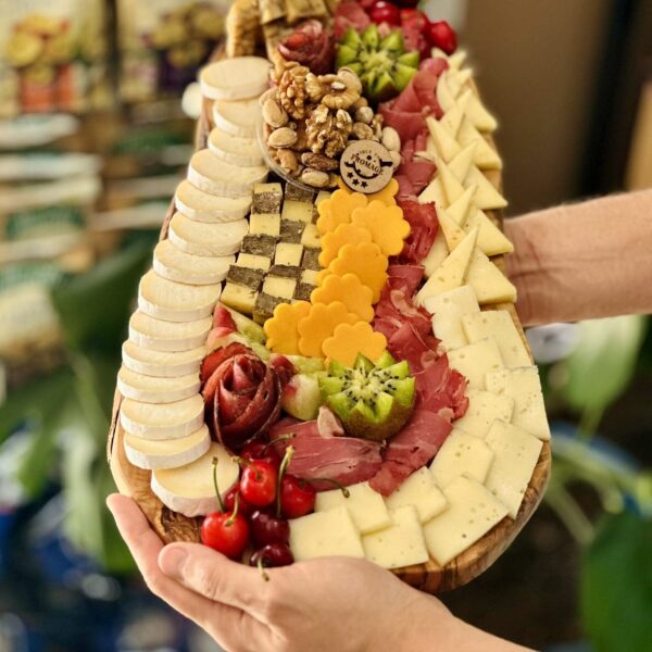 Planche Fromage et Charcuterie (10-12 Personnes)